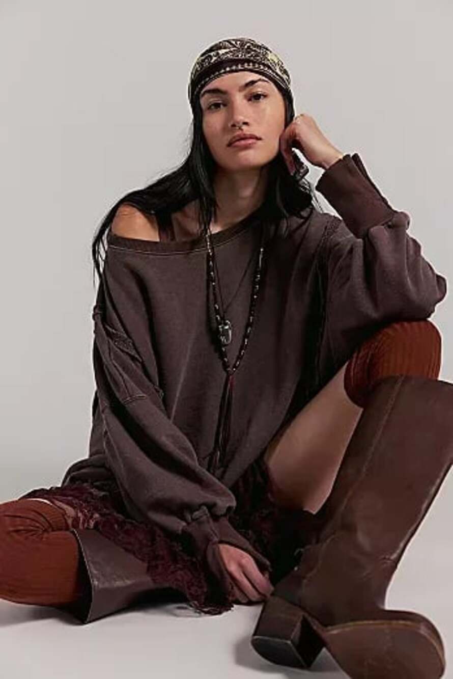 Free People We The Free Camden Oversized Sweatshirt